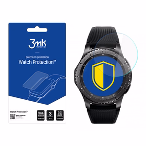 Samsung Gear S3 SM-R760 – 3mk Watch Protection FlexibleGlass älykellon näytönsuoja
