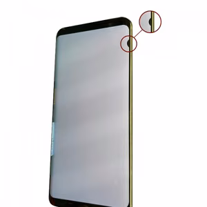 LCD Display Compatible With Samsung G950 S8 with Frame / Orchid Gray / (Renewed: Telemax) (With Defects 1)