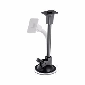 Autopidike puhelimelle Forcell F-Grip Oval 17 cm tuulilasiin / kojelautaan / tuuletusaukkoon musta