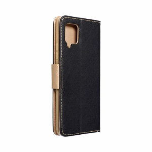 Flip-suojakuori Samsung A37:lle Fancy Book musta / kultainen