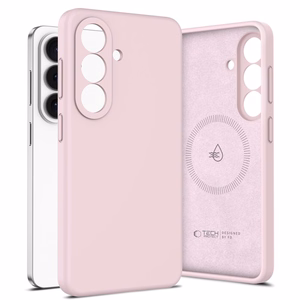 Tech-Protect Silicone MagSafe Case for Samsung Galaxy S26+ - Pink