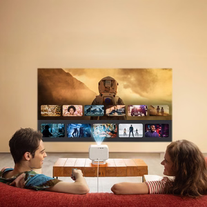 Yaber L2 Plus LCD FullHD 1080p Multimediaprojektori JBL Kaiuttimilla - Beige