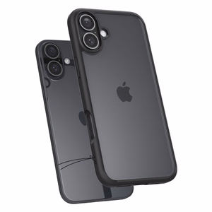 Spigen Ultra Hybrid Suojakuori iPhone 16 6,1 mattamusta