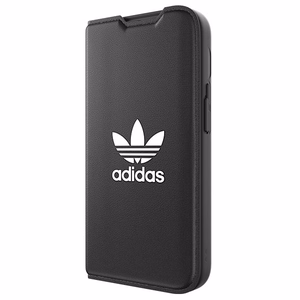 Adidas OR Booklet Case BASIC iPhone 14 Pro 6.1 musta/musta valkoinen 50182