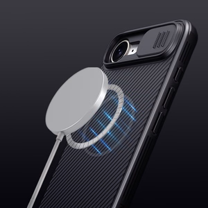 Nillkin CamShield Pro Magneettinen Suojakuori iPhone 16e / 17e:lle - Musta