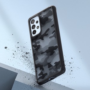 Ringke Fusion Fusion Matte tpu tapauksessa kehys Samsung Galaxy A73 musta musta
