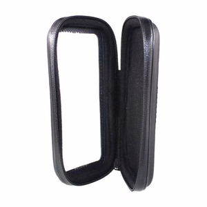 Bike Phone vedenpitävä Mount, Universal Case Polkupyörä & Moottoripyörä Puhelimen pidike Mount koko XL (max puhelimen koko: 165 mm x 80 mm) musta (ilman ohjaustankokiinnitystä)