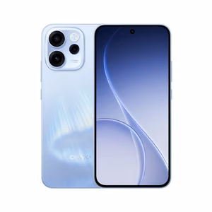 OPPO Reno15 FS 5G CPH2801, Aurora Blue, 6,57 tuuman AMOLED 2372 × 1080, Snapdragon 6 Gen 1, 8 Gt RAM, 512 Gt, microSDXC, Dual SIM, 5G, 50+8+2 MP:n ja 50 MP:n kamerat, Android 16, 6500 mAh