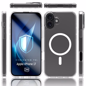 3mk Armor MagCase iPhone 17:lle - Läpinäkyvä