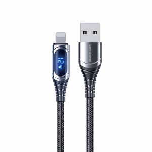 WEKOME WDC-166 Sakin Series USB-A–Lightning-lataus- ja datakaapeli, 1 m, 6 A, Tarnish -värinen