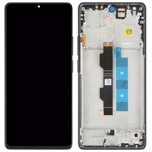 LCD-näyttö Xiaomi Redmi Note 13 Pro 4G/Poco M6 Pro 4G kosketusnäytöllä ja kehyksellä Midnight Black OLED