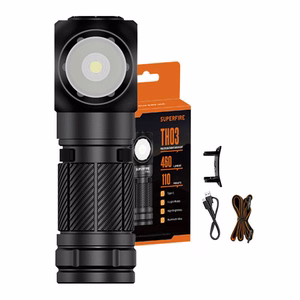 Superfire TH03 monitoiminen taskulamppu, 460 lm, USB-C, 5 tilaa