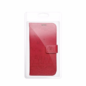 MEZZO Book Suojakuori IPHONE 17 kissat punainen