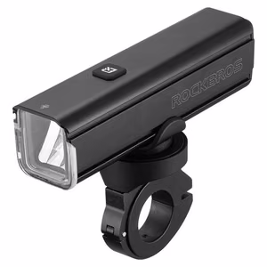 Rockbros 24610002001 polkupyörän etuvalo 1000 lm + USB-C - USB-A kaapeli - musta