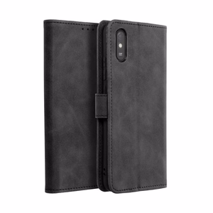 Läppäsuojakuori Xiaomi Redmi 9AT / Redmi 9A:lle Tender Book musta