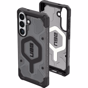 UAG Urban Armor Gear suojakuori PATHFINDER CLEAR MAGNET sisäänrakennetulla magneetilla SAMSUNG S26 Plus, tuhkanmusta
