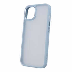 Satiininen mattakuori iPhone 15 Plus 6,7" sininen