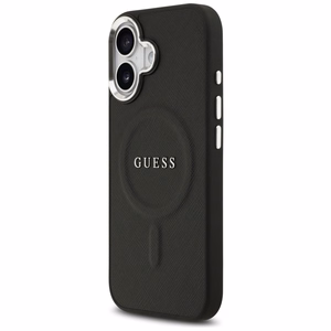 Guess Classic Logo MagSafe -suojakuori iPhone 17 - musta