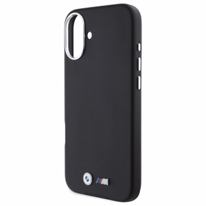 BMW M Smooth Full Wrapped Metal MagSafe Suojakuori iPhone 16:lle - Musta