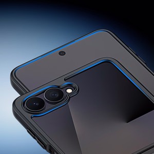 Dux Ducis Aimo -suojakuori Samsung Galaxy Z Flip 8:lle, musta
