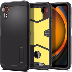 Spigen Tough Armor Suojakuori Samsung Galaxy Xcover 7:lle - musta