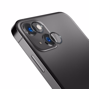 Kameralasi iPhone 14 Plus 9H 3mk objektiivin suojaus Pro-sarjan objektiiville - harmaa