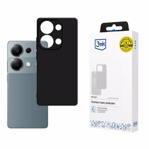 3mk Matt Case -suojakuori Xiaomi Redmi Note 13 Pro:lle - musta
