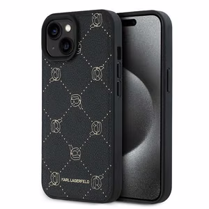 Karl Lagerfeld Karl Head MagSafe Suojakuori iPhone 15 Plus:lle - Musta