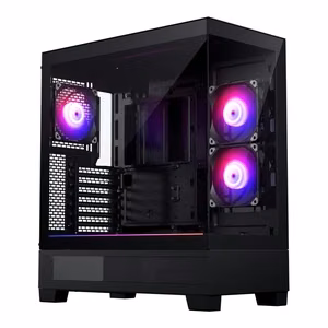 Phanteks XT VIEW Mid Tower musta tietokonekotelo