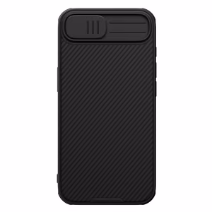 Nillkin Camshield Pro Suojakuori iPhone 16e / 17e:lle - musta
