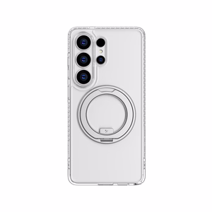 AmazingThing Titan Pro MagSpin iskunkestävä Suojakuori Samsung S26 Ultra -puhelimelle MagSafe-yhteensopiva - kirkas