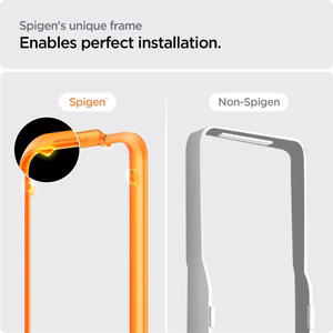 Spigen ALM Glass FC tempered glass for iPhone 15 - black 2 pcs.