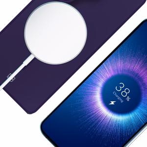 3mk Smoke MagCase Samsung Galaxy S25 Ultra:lle violetti-puoliläpinäkyvä