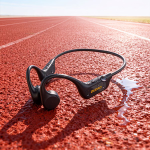 Dudao U22 Bluetooth 5.2 luujohtokuulokkeet otsapannalla musta