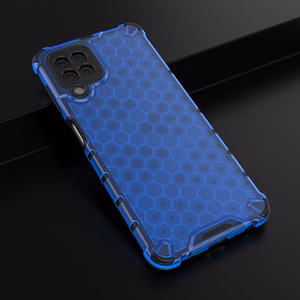 Honeycomb Asia panssari kansi TPU puskuri Samsung Galaxy A22 4G sininen