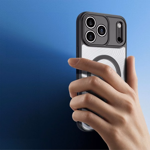 Dux Ducis AIMO MAG MagSafe-yhteensopiva suojakuori iPhone 17 Pro Max musta