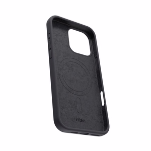 Etteri Silicone Mag suojakuori iPhone 16 Pro Max 6,9" musta