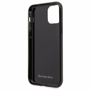 Mercedes Silver Stars kuvio Kotelo iPhone 11 / Xr - musta