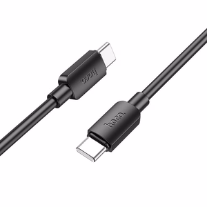 Hoco USB-C - USB-C -kaapeli 3A 60W 1 m X96 musta
