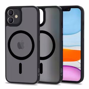 Tech-Protect MagMat MagSafe iPhone 11 Suojakuori - matta musta