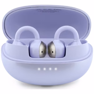 Wireless earphones OWS Guess Metalic Finish Electropated Parts Classic Logo purple