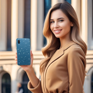 Crystal Glitter Suojakuori Samsung Galaxy A02 hopeinen