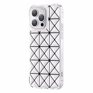 Kingxbar Miya sarjan kotelo iPhone 14 Pro Max takakuori valkoinen