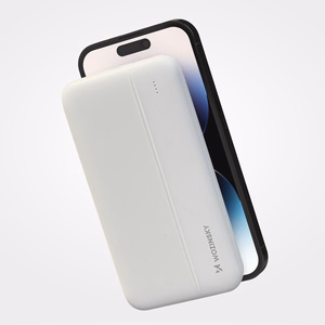 Wozinsky powerbank Li-Po 10000mAh 2 x USB valkoinen (WPBWE1)
