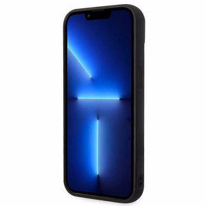 Karl Lagerfeld Puffy Ikonik Pin kotelo iPhone 14 Plus - musta