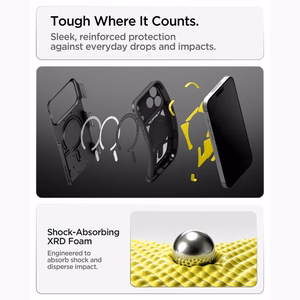 Spigen Tough Armor suojakuori mallille iPhone 18 Pro Max / 17 Pro Max – väri: musta
