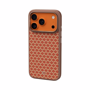 Benks Magnetic Armor Pro Armor Grid Kevlar Suojakuori Metal Frame 600D (YB70) iPhone 17 Pro Max:lle oranssi