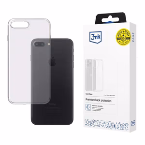 3mk Clear Case -suojakuori iPhone 7 Plus / 8 Plus:lle - läpinäkyvä