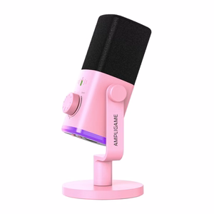 Fifine AM9 Dynamic Microphone (Pink)
