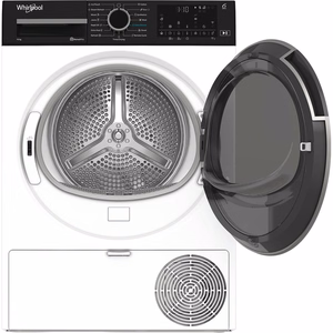 Whirlpool WP C10X WBS EE -vapaasti seisova edestä täytettävä kuivausrumpu, 10 kg, valkoinen